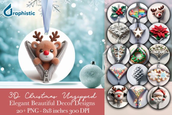 3D Ornament Christmas Unzipped Bundle Review