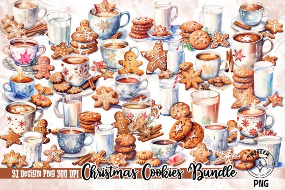 Christmas Cookies Sublimation Clipart: A Review for Illustrations