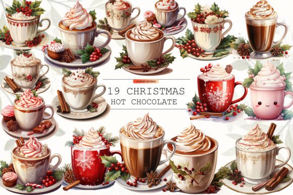 Christmas Hot Chocolate Collection: A Review of These Festive Illustrations