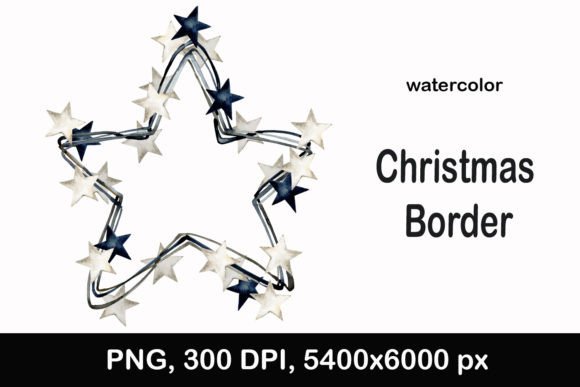 Christmas Nordic Wreath. Minimalist PNG for Brand Illustrations