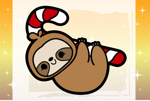 Cute Christmas Sloth: A Fresh Take on Seasonal Illustrations