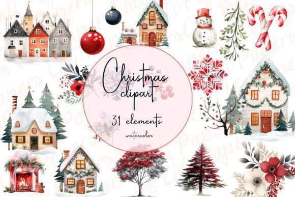 Scandinavian Christmas Clipart,Nordic: A Designer's Real-World Review