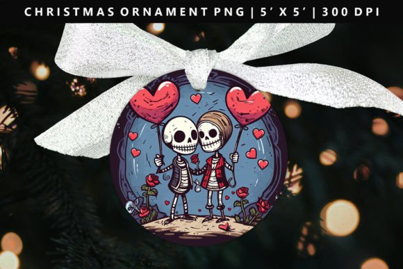 Skull Christmas Ornament Design: A Seller's Review of the Illustrations