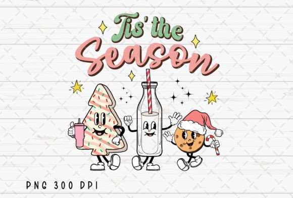 Tis the Season Retro Christmas Tree PNG Review