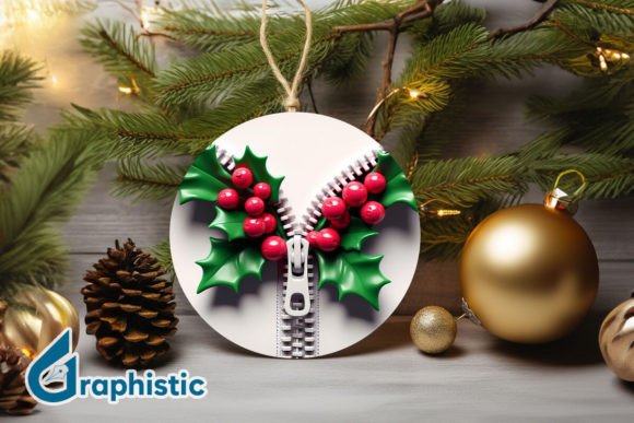 Unzipped 3D Christmas Ornament PNG 19 Review