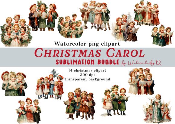 Watercolor Christmas Carol Bundle Review